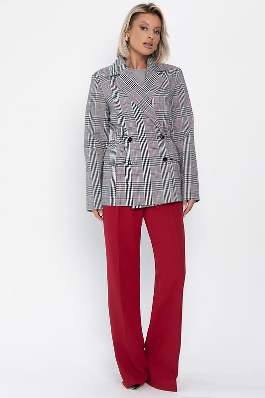 LT Collection Пиджак 556550 Б14124-33М Серый