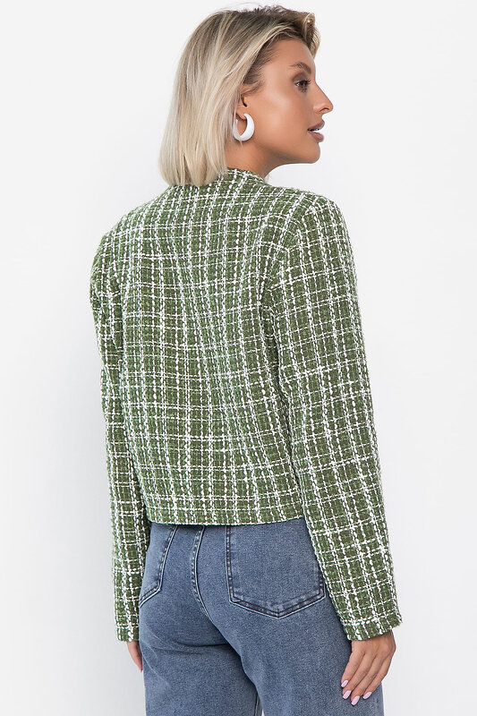 LT Collection Жакет 556554 Б14153-7М зеленый