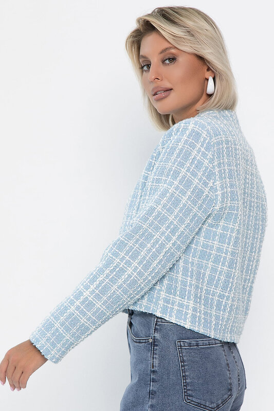 LT Collection Жакет 556555 Б14154-7М голубой