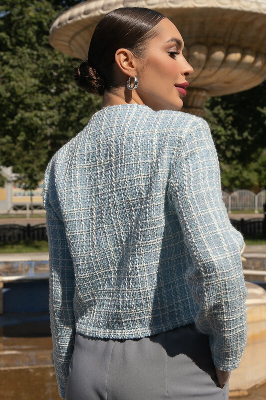 LT Collection Жакет 556555 Б14154-7М голубой