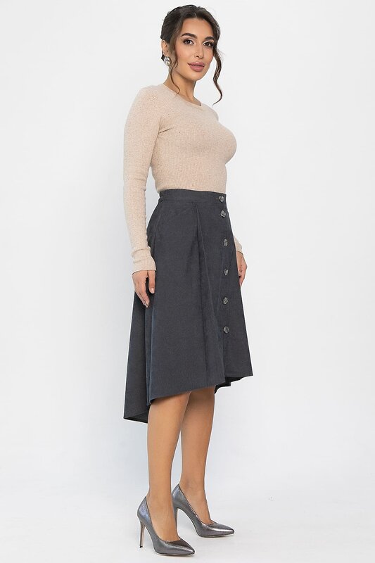 LT Collection Юбка 556559 Ю14217-10М Серый