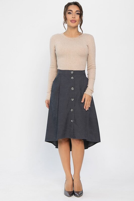 LT Collection Юбка 556559 Ю14217-10М Серый