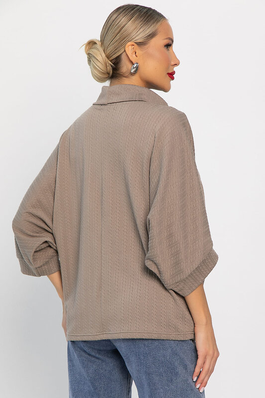 LT Collection Блуза 556560 Б14199-12М Коричневый