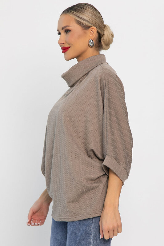 LT Collection Блуза 556560 Б14199-12М Коричневый