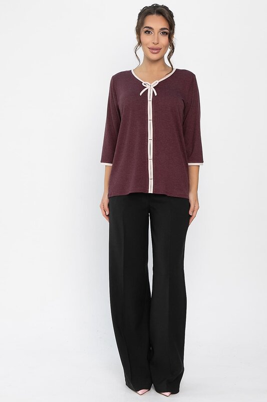 LT Collection Блуза 556562 Б14258-18М Виноград