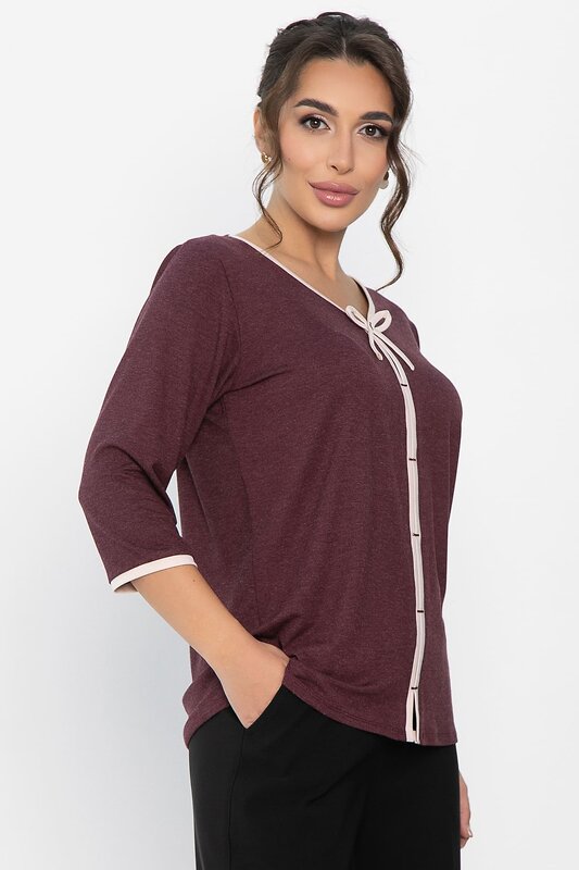 LT Collection Блуза 556562 Б14258-18М Виноград