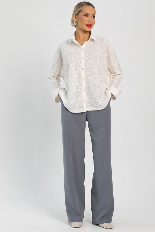 LT Collection Рубашка 556564 Б14252-10М Белый