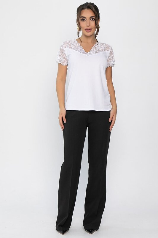 LT Collection Блуза 556565 Б14256-18М Белый