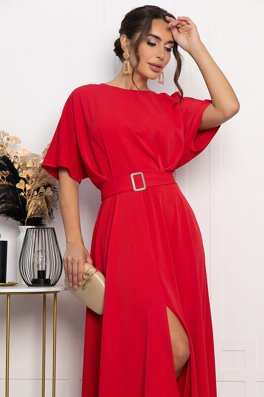 LT Collection Платье 556566 П14266-30М Красный
