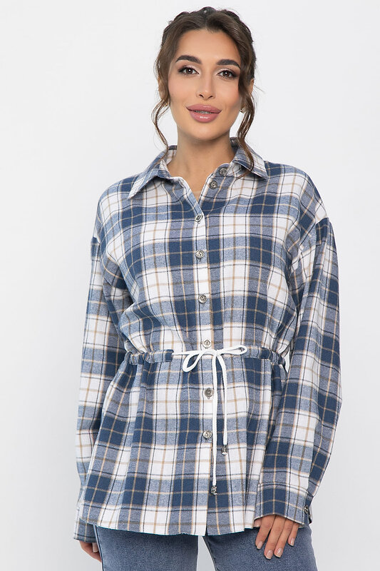 LT Collection Рубашка 556567 Б14272-4М Синий
