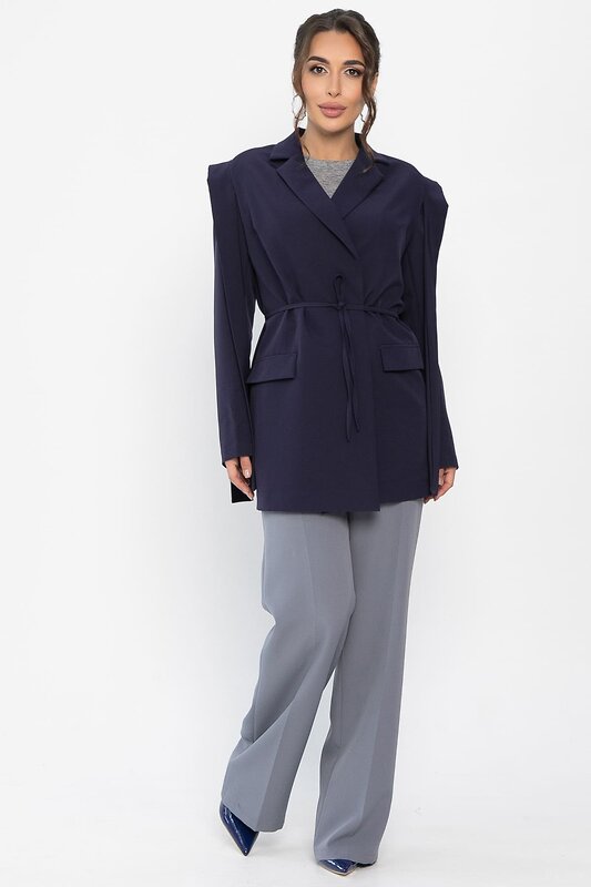 LT Collection Жакет 556570 Б14288-25М темно-синий