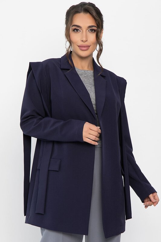 LT Collection Жакет 556570 Б14288-25М темно-синий