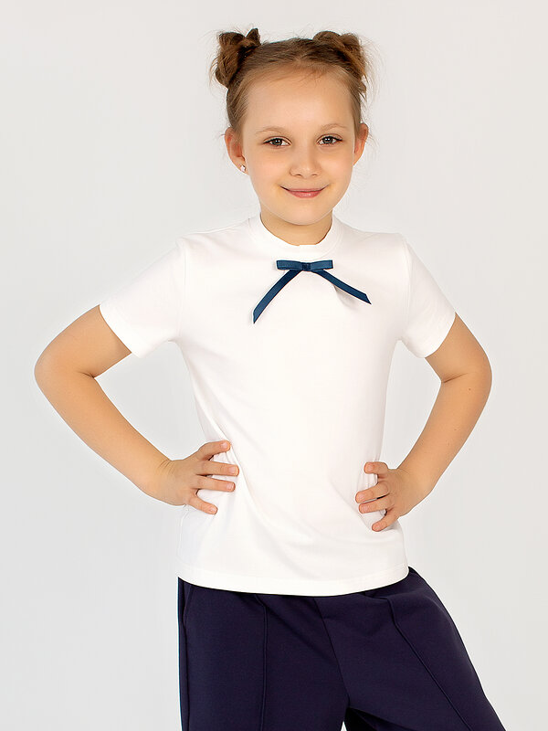 Fleurtex Блузка 556766 дк341 Молочный