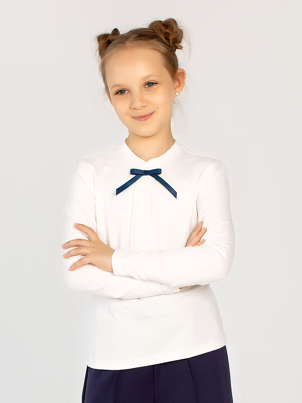 Fleurtex Блузка 556768 дк345 Молочный
