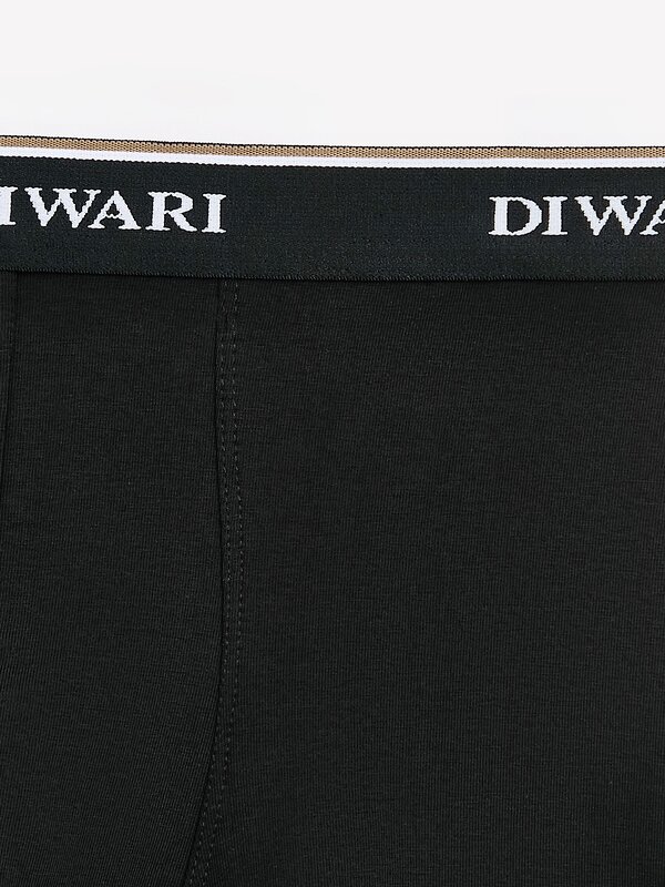 DiWaRi Трусы 556961 PREMIUM MSH 1568 (бандероль) black-black strip