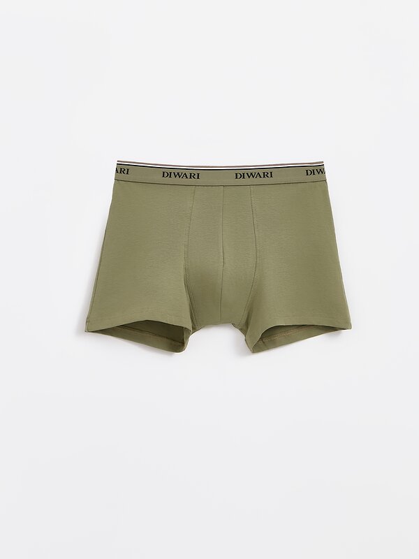 DiWaRi Трусы 556965 PREMIUM MSH 1568 (бандероль) khaki-khaki strip