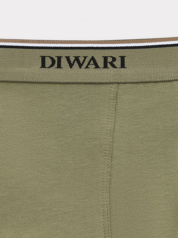 DiWaRi Трусы 556965 PREMIUM MSH 1568 (бандероль) khaki-khaki strip