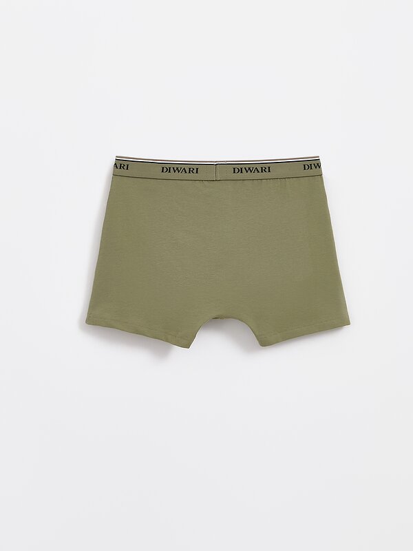 DiWaRi Трусы 556965 PREMIUM MSH 1568 (бандероль) khaki-khaki strip