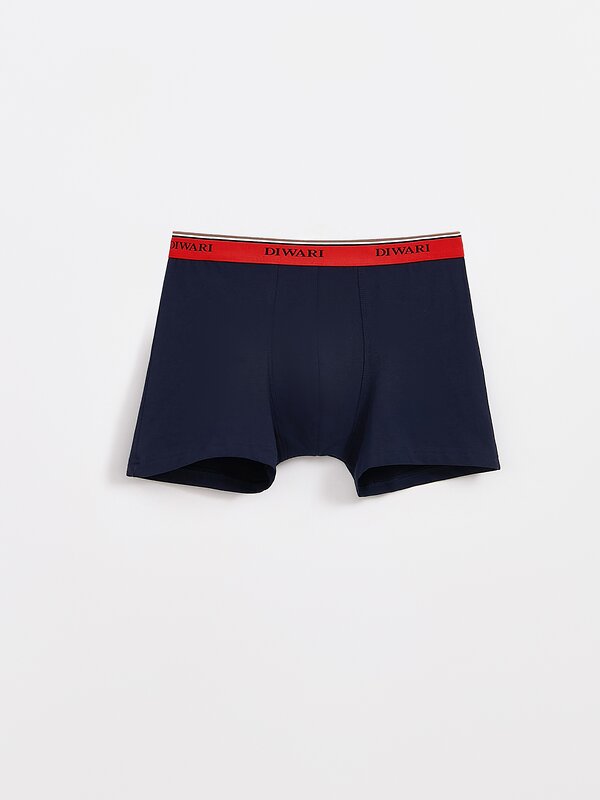DiWaRi Трусы 556966 PREMIUM MSH 1568 (бандероль) dark navy-red strip