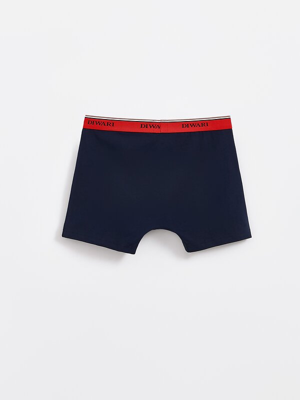 DiWaRi Трусы 556966 PREMIUM MSH 1568 (бандероль) dark navy-red strip
