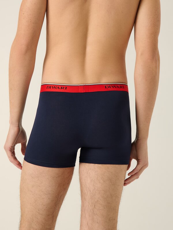 DiWaRi Трусы 556966 PREMIUM MSH 1568 (бандероль) dark navy-red strip