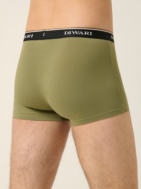 DiWaRi Трусы 556967 PREMIUM MSH 1568 (бандероль) khaki-black strip