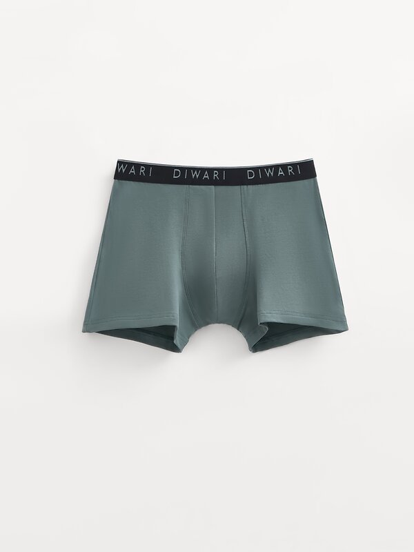 DiWaRi Трусы 556969 PREMIUM MSH 1568 (бандероль) stormy green-silver black