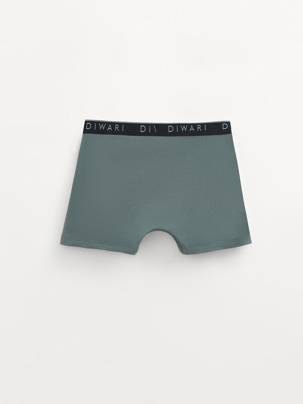 DiWaRi Трусы 556969 PREMIUM MSH 1568 (бандероль) stormy green-silver black