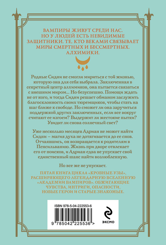 Эксмо Райчел Мид "Кровные узы. Книга 5. Серебряные тени" 557116 978-5-04-222553-6 