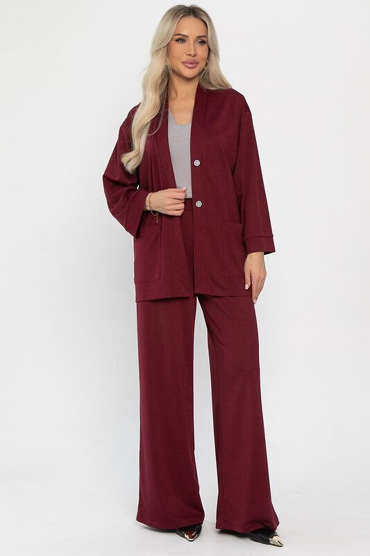 LT Collection Костюм 557317 К14228-5М бордовый