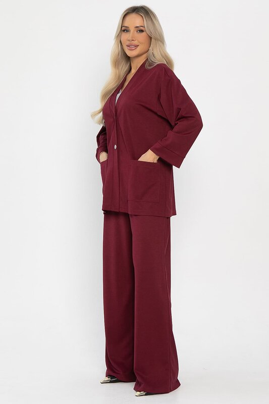 LT Collection Костюм 557317 К14228-5М бордовый