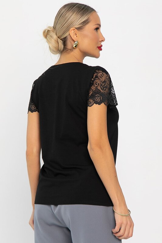 LT Collection Блуза 557319 Б14257-18М черный