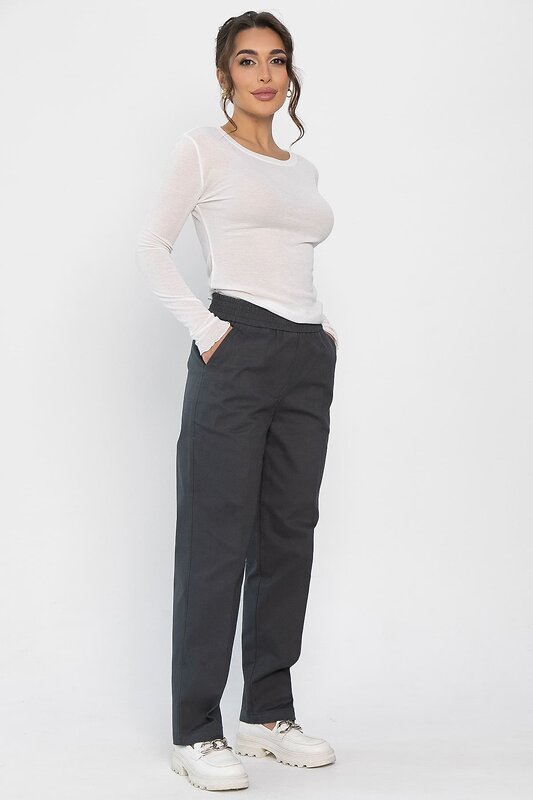 LT Collection Брюки 557320 Б14259-18М серый