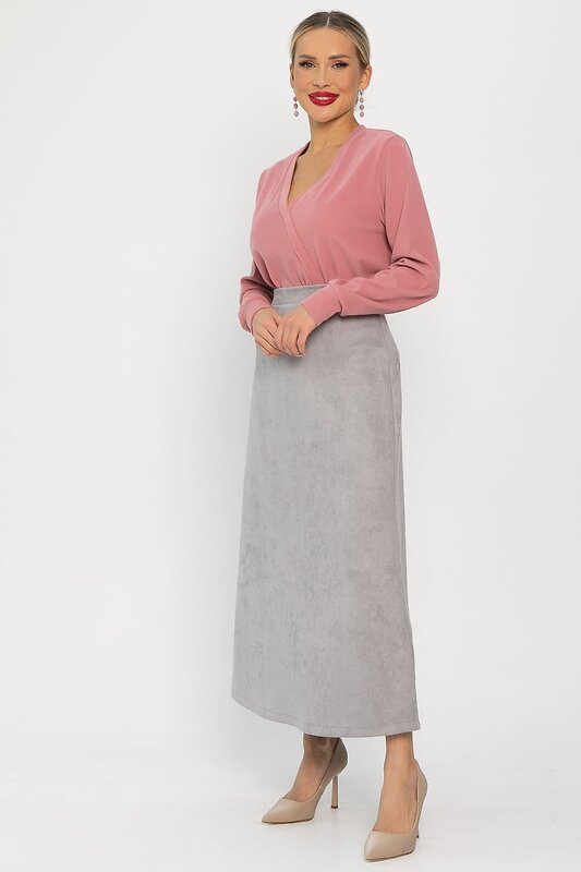 LT Collection Юбка 557325 Ю14255-6М серый