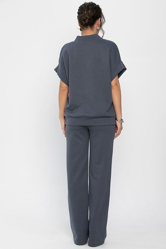 LT Collection Костюм 557326 К14251-5М серо-синий