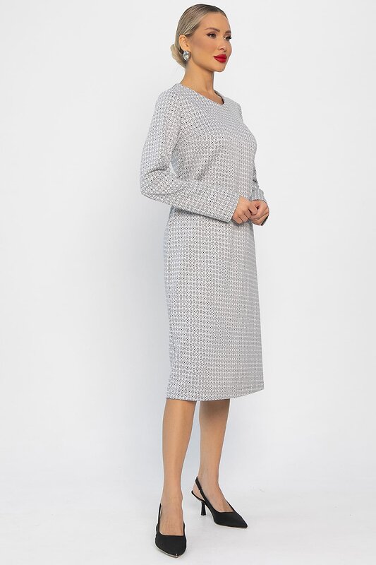 LT Collection Платье 557327 П14248-25М серый