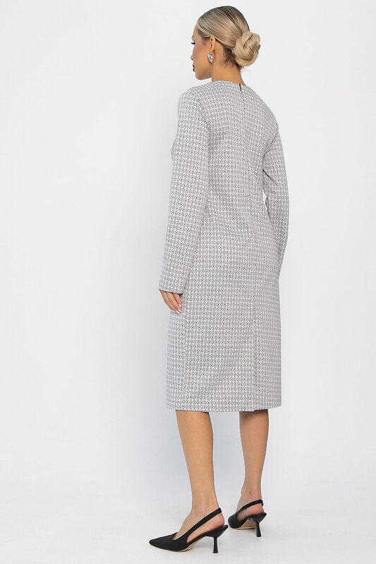 LT Collection Платье 557327 П14248-25М серый