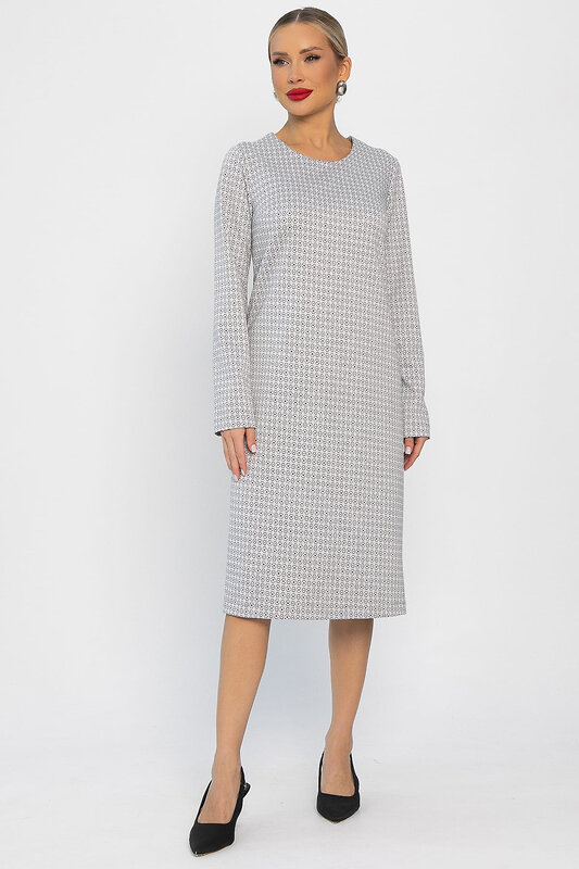 LT Collection Платье 557327 П14248-25М серый
