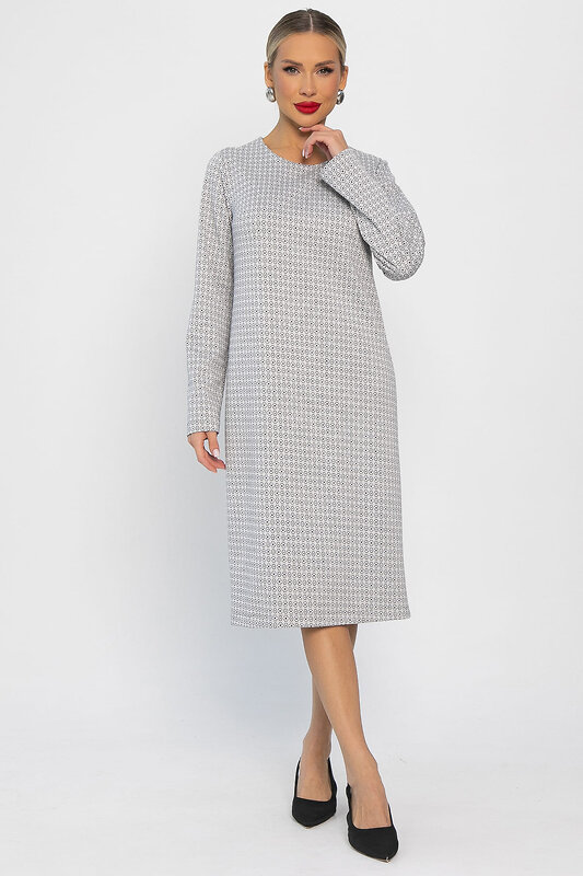 LT Collection Платье 557327 П14248-25М серый