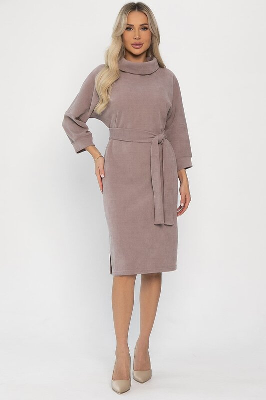 LT Collection Платье 557330 П14278-4М лилово-коричневый