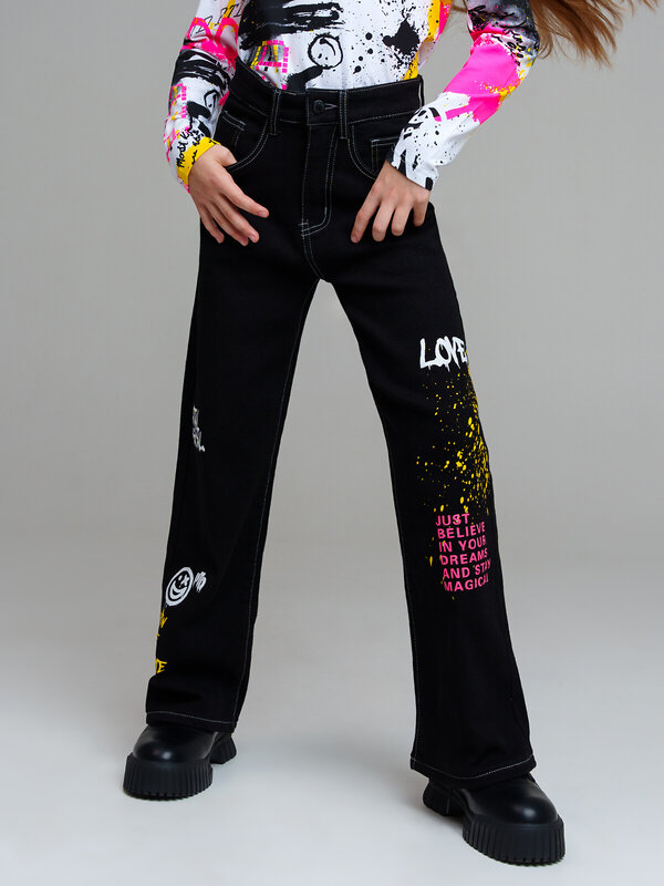 PLAYTODAY Брюки 557425 32421232 черный