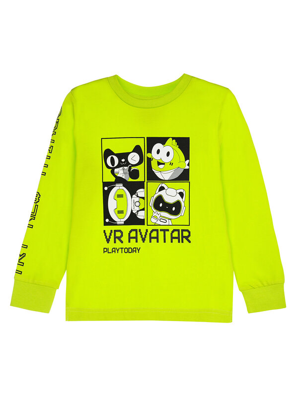 PLAYTODAY Фуфайка 557435 32412146 светло-зеленый