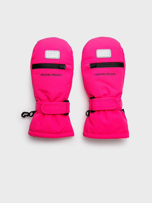 PLAYTODAY Варежки 557445 32422961 фуксия,черный