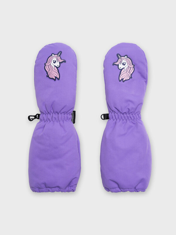 PLAYTODAY Варежки 557471 32422219 фиолетовый