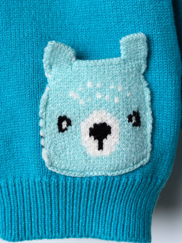 PLAYTODAY Кардиган 557478 32513042 бирюзовый