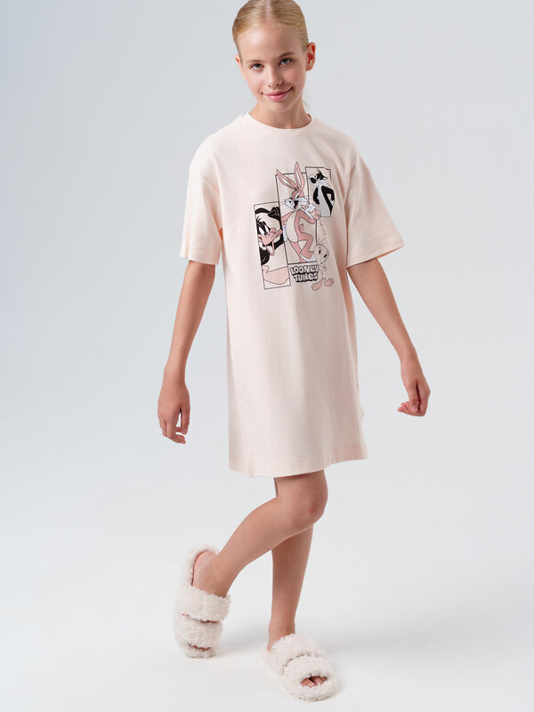 PLAYTODAY Сорочка 557497 12541105 бежевый