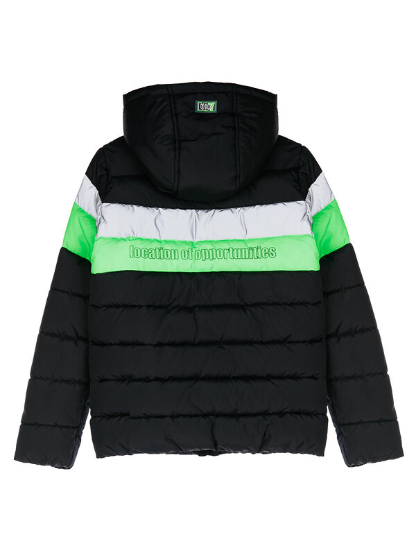 PLAYTODAY Куртка 557539 32411252 черный,зеленый,серебряный