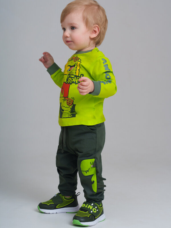 PLAYTODAY Фуфайка 557608 32419062 светло-зеленый