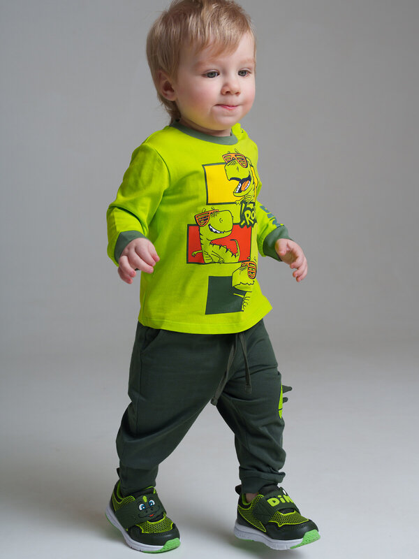 PLAYTODAY Фуфайка 557608 32419062 светло-зеленый