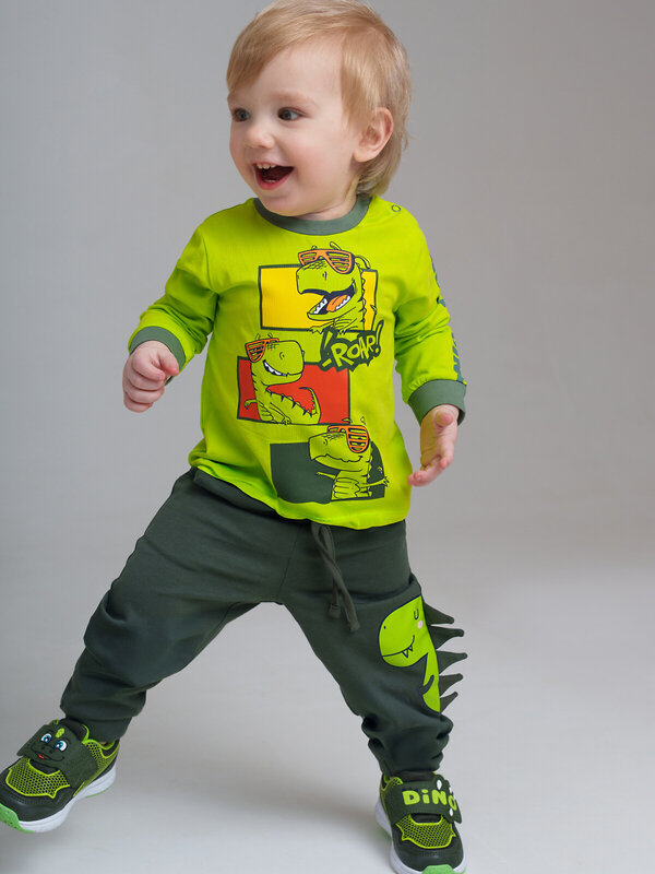 PLAYTODAY Фуфайка 557608 32419062 светло-зеленый